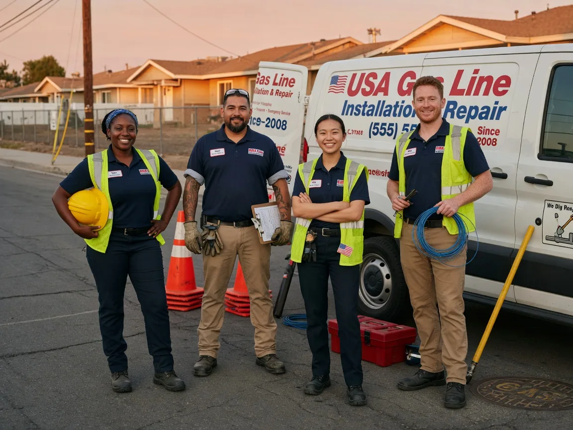 Gas Line Installation company in Gladys, VA